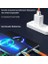 3 In 1 Type-C + Micro USB + Lightning Hızlı Şarj Kablosu Silikon Kablo 1 Metre Opp Ambalaj 4
