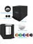 Puluz Pro 2 x 32 LED Işıklı 40 x 40 cm Fotoğraf Çekim Çadırı 5