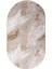 Halı Devetüyü Yıkanabilir Saçaksız Oval Delüxe Yolluk Kilim Salon Halısı Modelleri 5
