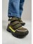Erkek Çocuk Haki Hakiki Deri Anatomik Trekking Bot 1