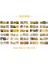 A Happy Moment Temalı 30 Sayfa Sticker Seti Bullet Journal GGK DH052 2