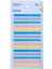 Masal 15 Renkli Şeffaf Pet Index Sticker Post It Sticky Note GGK PI006 1