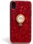 Apple iPhone Xs Max 6.5 Kılıf Parlak Mermer Desenli Yüzüklü Vista Silikon Kılıf 1