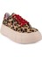 Modern Rahat Dantel Tasarım Ayakkabı 7961 Leopar 2