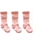 3'lü Pembe Kız Bebek & Çocuk Dizaltı Çorabı 1