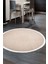 Halı Vizon Stylish Saçaklı Yuvarlak Kaymaz Kesme Ince Yolluk Kilim Salon Halısı Modelleri 1