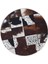 Halı Kahverengi DR01 Yıkanabilir Yuvarlak Kesme Ince Yolluk Kilim Salon Halısı Modelleri 2