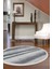 Halı Gri 9026 Saçaklı Yuvarlak Kaymaz Kesme Ince Yolluk Kilim Salon Halısı Modelleri 1