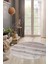 Halı Vizon KY7055 Yıkanabilir Yuvarlak Kesme Ince Yolluk Kilim Salon Halısı Modeli 1