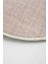 Halı Vizon Stylish Yıkanabilir Saçaksız Oval Kesme Ince Yolluk Kilim Salon Halısı Modeli 4