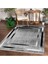 Halı Gri K0460 Yıkanabilir Saçaklı Ince Yolluk Kilim Salon Halısı Modelleri 1