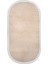 Halı Vizon Stylish Yıkanabilir Saçaklı Oval Kesme Ince Yolluk Kilim Salon Halısı Modeli 2