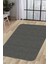 Halı Antrasit K1290 Yıkanabilir Kesme Ince Yolluk Kilim Salon Halısı Modelleri 1