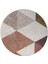 Halı Multi K1270 Yıkanabilir Yuvarlak Kesme Ince Yolluk Kilim Salon Halısı Modelleri 3