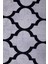 Halı Gri Maça Yıkanabilir Saçaksız Yuvarlak Kesme Ince Yolluk Kilim Salon Halısı Modeli 3