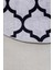 Halı Gri Maça Yıkanabilir Saçaksız Yuvarlak Kesme Ince Yolluk Kilim Salon Halısı Modeli 4