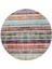 Halı Multi Yıkanabilir Saçaksız Yuvarlak Kesme Ince Yolluk Kilim Salon Halısı Modeli 2
