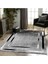 Halı Gri K0460 Yıkanabilir Saçaksız Ince Yolluk Kilim Salon Halısı Modelleri 1