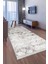 Halı Bej K1280 Yıkanabilir Saçaklı Kesme Ince Yolluk Kilim Salon Halısı Modelleri 1