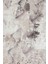 Halı Bej K1280 Saçaklı Yuvarlak Kesme Ince Yolluk Kilim Salon Halısı Modelleri 3