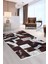 Halı Kahverengi DR01 Yıkanabilir Saçaklı Kesme Ince Yolluk Kilim Salon Halısı Modelleri 1