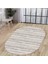 Halı Vizon KY7055 Yıkanabilir Oval Kesme Ince Yolluk Kilim 1