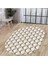 Halı Gold KY7059 Yıkanabilir Oval Kesme Ince Yolluk Kilim 1
