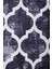 Halı Siyah Maça Yıkanabilir Saçaksız Kesme Ince Yolluk Kilim 3