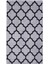 Halı Gri Maça Desenli Yıkanabilir Saçaksız Kesme Ince Yolluk Kilim 2