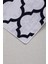 Halı Gri Maça Desenli Yıkanabilir Saçaksız Kesme Ince Yolluk Kilim 4