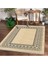 Halı Krem Iskandinav Yıkanabilir Saçaklı Kesme Ince Yolluk Kilim 1
