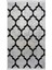 Halı Gri Maça Desenli Yıkanabilir Saçaklı Kesme Ince Yolluk Kilim 2