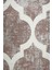 Halı Bej Maça Yıkanabilir Saçaklı Oval Kesme Ince Yolluk Kilim 3