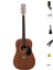 SA-310 Akustik Gitar - Full Maun (FULL SET-HEDİYELİ) 4