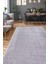 Peluş Halı Açık Gri Yıkanabilir Post Kesme Yolluk Kilim 1