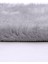 Peluş Halı Açık Gri Yıkanabilir Post Kesme Yolluk Kilim 5