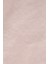 Peluş Halı Pembe Saçaklı Yuvarlak Kesme Post Yolluk Kilim 3