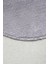 Peluş Halı Açık Gri Yıkanabilir Şekilli Post Yolluk Kilim 4