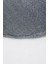Peluş Halı Koyu Gri Yıkanabilir Yuvarlak Post Yolluk Kilim 4