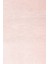 Peluş Halı Pembe Düz Desenli Saçaklı Kesme Post Yolluk Kilim 3