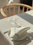 Creaminhome 12 Adet Gri Çizgili Peçete 3