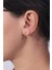 14 Ayar Altın Rosegold Geometrik Küpe 1