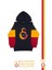 Lisanslı Logo Siyah Kapüşonlu Çocuk Sweat 4