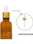 Altın/beyaz Cam Pipetli 30ML Amber Cam Şişeler 3 Adet 3