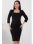 Kare Yaka Elbise 804-2857 2