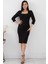 Kare Yaka Elbise 804-2857 4