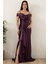 Askılı Pileli Saten Elbise 39423 5