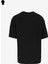 Bisiklet Yaka Baskılı Siyah Erkek T-Shirt M4WM-TST-1569 2