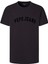 Bisiklet Yaka Baskılı Siyah Erkek T-Shirt PM509224 999 Chendler 1