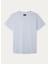 Bisiklet Yaka Açık Mavi Erkek T-Shirt HM500796 1